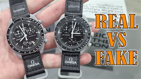 omega swatch fake vs real